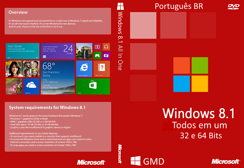 Baixar Windows 8.1 - Todas As Versões 32/64 Bits PT-BR - ISO [MEGA ou ...